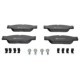 Set placute frana fata ATE cu suruburi de ghidare etrier, pentru JAGUAR S-TYPE II, XJ 2.5-4.2, dimensiuni 58.1 mm x 164.3 mm x 18.0 mm