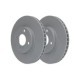 Disc frana ATE Fata Dreapta/Stanga NISSAN MICRA IV, NOTE 1.2/1.5D 05.10, Diametru exterior 260 mm, Grosime 22 mm