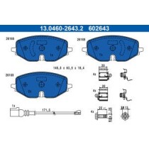 Set placute frana,frana disc ATE