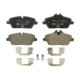 Set placute frana disc ATE ceramica fata cu suruburi etrier pentru BMW 1 E81 E82 E87 E88 MINI F55 F56 R56 1.2-2.0D 06.04