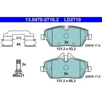 Set placute frana,frana disc ATE