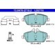 Set placute frana disc ATE ceramica fata cu suruburi etrier pentru BMW 1 E81 E82 E87 E88 MINI F55 F56 R56 1.2-2.0D 06.04