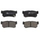 Set placute frana spate ATE pentru CHEVROLET CAMARO, CORVETTE, DAEWOO REXTON, SSANGYONG ACTYON I, II, KYRON, REXTON 2.0D-5.7