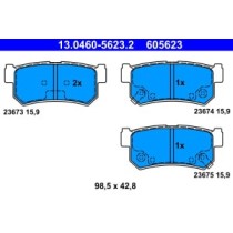 Set placute frana,frana disc ATE