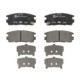 Set placute frana spate ATE cu tampon de amortizare pentru CHEVROLET CAPTIVA, EQUINOX, HYUNDAI TERRACAN, OPEL ANTARA A, KADETT A 1.0-3.5