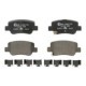 Set placute frana spate ATE pentru TOYOTA AVENSIS 1.6-2.2D 11.08-10.18, inaltime 49.8 mm, latime 108.8 mm, grosime 16.8 mm