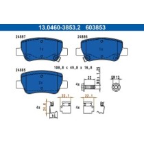 Set placute frana,frana disc ATE