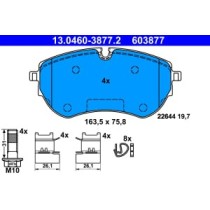 Set placute frana,frana disc ATE