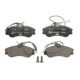 Set placute frana fata ATE pentru CITROEN BERLINGO, BERLINGO/MINIVAN, XSARA, PEUGEOT 306, dimensiuni 56.2mm x 129.9mm x 19.0mm