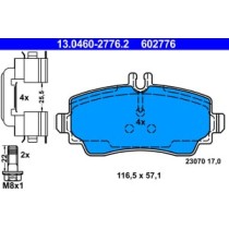 Set placute frana,frana disc ATE