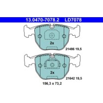 Set placute frana,frana disc ATE