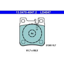 Set placute frana,frana disc ATE