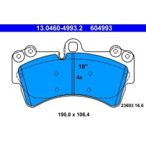 Set placute frana,frana disc ATE