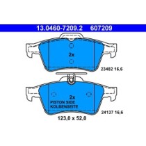 Set placute frana,frana disc ATE