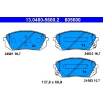 Set placute frana,frana disc ATE