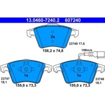 Set placute frana,frana disc ATE