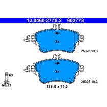 Set placute frana,frana disc ATE