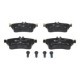 Set placute frana fata ATE cu suruburi de ghidare etrier, MERCEDES A (W176), B SPORTS TOURER (W246, W242), CLA (C117) 71.3x129.0x19.3 mm