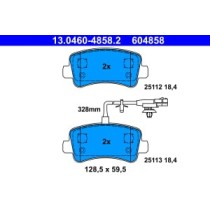 Set placute frana,frana disc ATE