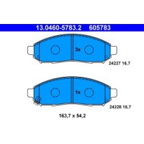 Set placute frana,frana disc ATE