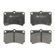 Set placute frana fata ATE pentru FORD USA ESCORT, KIA AVELLA, RIO I, MAZDA 121 II, 323 C IV, 323 C V, 323 F IV, 323 F V, 323 P V, 323 S IV, 323 S V, DEMIO 1.1-2.0 04.87-02.05