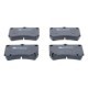 Set placute frana fata ATE pentru FORD USA ESCORT, KIA AVELLA, RIO I, MAZDA 121 II, 323 C IV, 323 C V, 323 F IV, 323 F V, 323 P V, 323 S IV, 323 S V, DEMIO 1.1-2.0 04.87-02.05