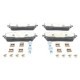 Set placute frana fata cu suplimente suruburi etrier MERCEDES GLE (C167) GLE (V167) GLS (X167) 2.0D-4.0H 10.18