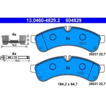 Set placute frana,frana disc ATE