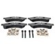 Set placute frana spate ATE pentru IVECO DAILY IV, DAILY V, DAILY VI 2.3D-Electric 05.06, dimensiuni 64.7mm x 184.2mm x 22.7mm