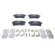 Set placute frana ceramica spate ATE BENTLEY MULSANNE PORSCHE MACAN 2.0-6.8 61.9 mm x 131.0 mm x 18.1 mm