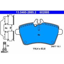 Set placute frana,frana disc ATE