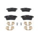 Set placute frana fata ATE cu suplimente si suruburi de ghidare etrier, compatibile MERCEDES A (W169) 1.5/2.0D 09.04-06.12