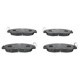 Set placute frana fata ATE pentru MAZDA 2 1.5/1.5D/1.5H 08.14 - Inaltime 51.7 mm, Latime 125.6 mm, Grosime 15.3 mm