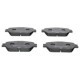 Set placute frana fata ATE pentru LEXUS IS II, TOYOTA CAMRY, MARK X I, WISH 1.8-3.3, inaltime 58.5 mm, latime 131.4 mm, grosime 17.3 mm