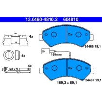 Set placute frana,frana disc ATE