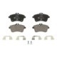 Set placute frana fata ATE cu suplimente suruburi de ghidare etrier MERCEDES A W169 B SPORTS TOURER W245 2.0-Electric 09.04-06.12