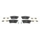 Set placute frana fata ATE cu suplimente suruburi de ghidare etrier MERCEDES A W169 B SPORTS TOURER W245 2.0-Electric 09.04-06.12