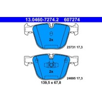 Set placute frana,frana disc ATE