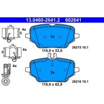 Set placute frana,frana disc ATE