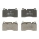 Set placute frana fata ATE pentru CHEVROLET CORVETTE, LAND ROVER RANGE ROVER III, RANGE ROVER SPORT I 2.7D-6.2, dimensiuni 77.3mm x 131.6mm x 17.1mm