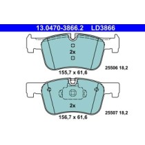 Set placute frana,frana disc ATE