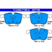 Set placute frana,frana disc ATE