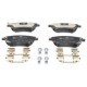 Set placute frana fata ATE pentru KIA VENGA 1.4-1.6D, inaltime 60.6 mm, latime 131.6 mm, grosime 19.4 mm, cu suplimente