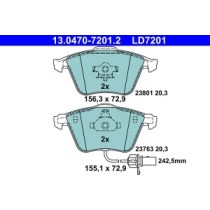 Set placute frana,frana disc ATE