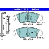 Set placute frana,frana disc ATE