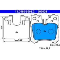 Set placute frana,frana disc ATE