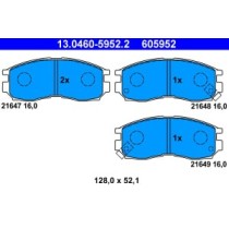 Set placute frana,frana disc ATE