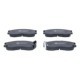 Set placute frana fata ATE pentru DODGE AVENGER, MITSUBISHI COLT III-IV, ECLIPSE I-III, GALANT VI-VIII, L200 1.6-2.5D 11.87-12.07