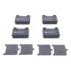 Set placute frana Spate ATE pentru VOLVO 850, BMW 5 (E12), FERRARI TESTAROSSA, MASERATI BITURBO SPYDER, OPEL KADETT C, REKORD D 1.0-5.0