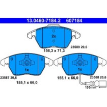 Set placute frana,frana disc ATE